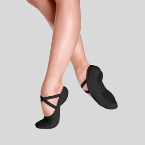 SO DANCA BLISS BLACK BALLET SLIPPER - CHILD #SD16S eastern