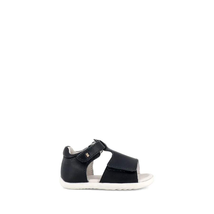 MIRROR STEP UP - NAVY LEATHER Hiking