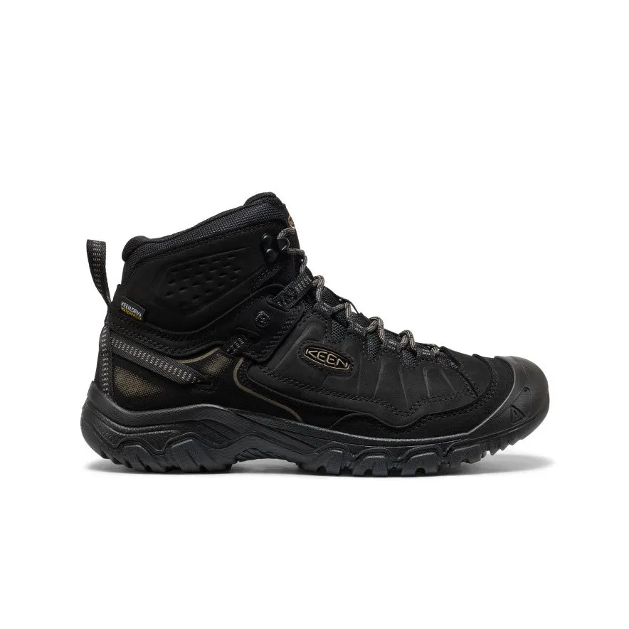 basketball players' support Flattering performance Men's Targhee IV Waterproof Hiking Boot  |  Triple Black