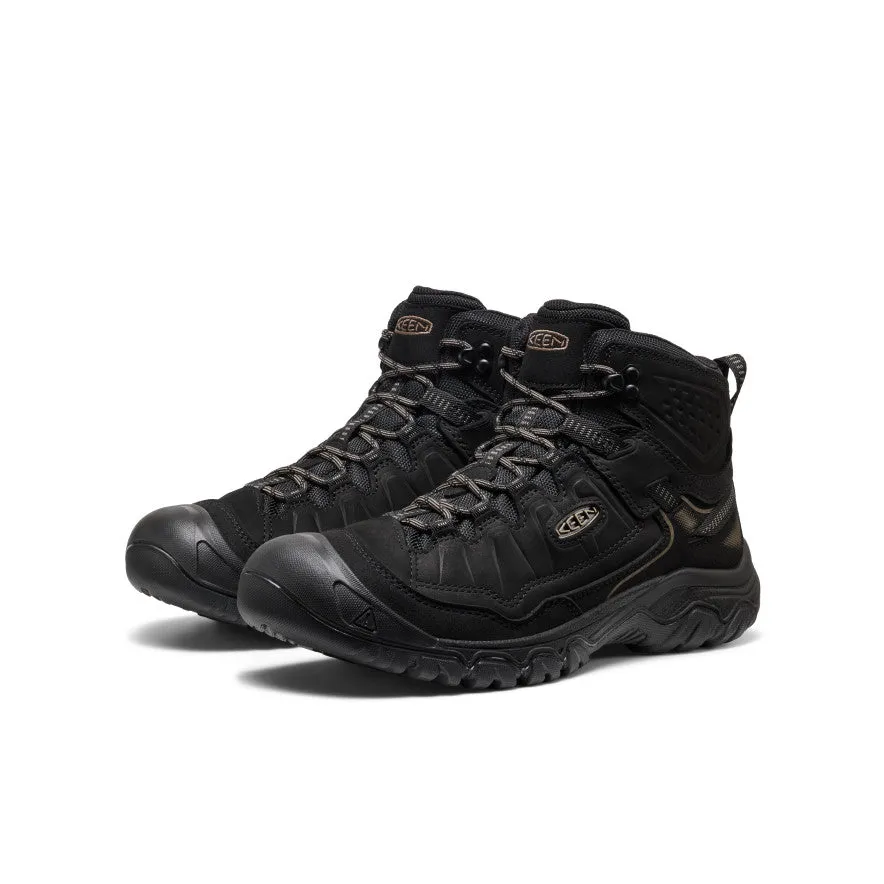 Men's Targhee IV Waterproof Hiking Boot  |  Triple Black medium - quality