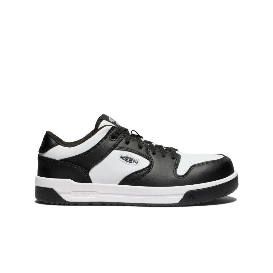 Men's Overton Work Shoe (Carbon Toe)  |  Star White/Black High-top