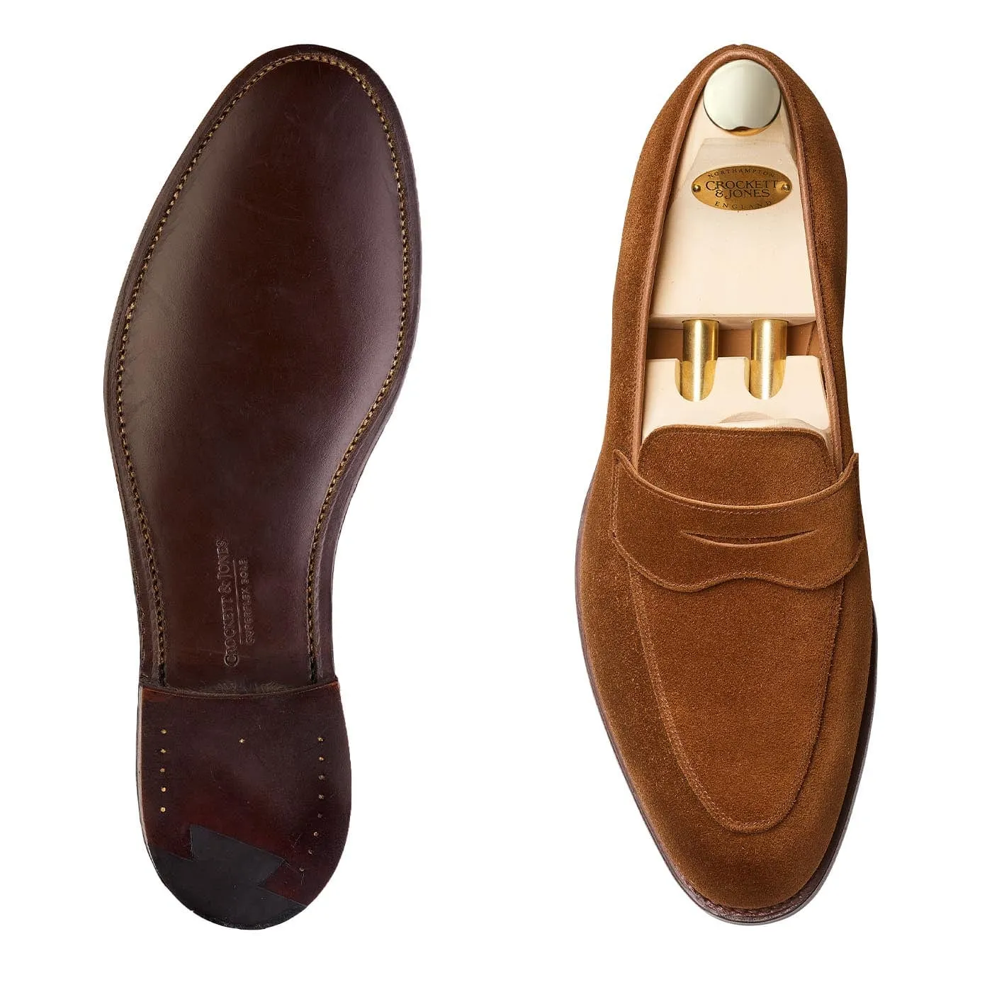 Comfortable Walking Nice Tobacco Calf Suede