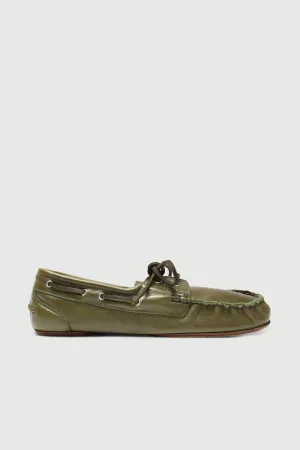 All Day Wear Ivy loafers in Khaki Leather