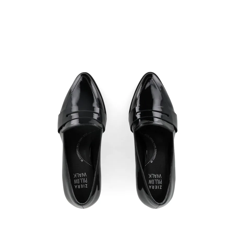Wide Step VAMITY XW - BLACK BLACK PATENT LEATHER