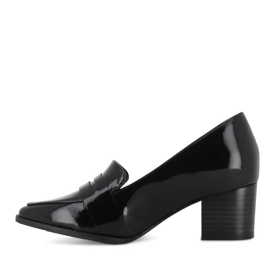 High Top Model Off-Duty VAMITY XW - BLACK BLACK PATENT LEATHER