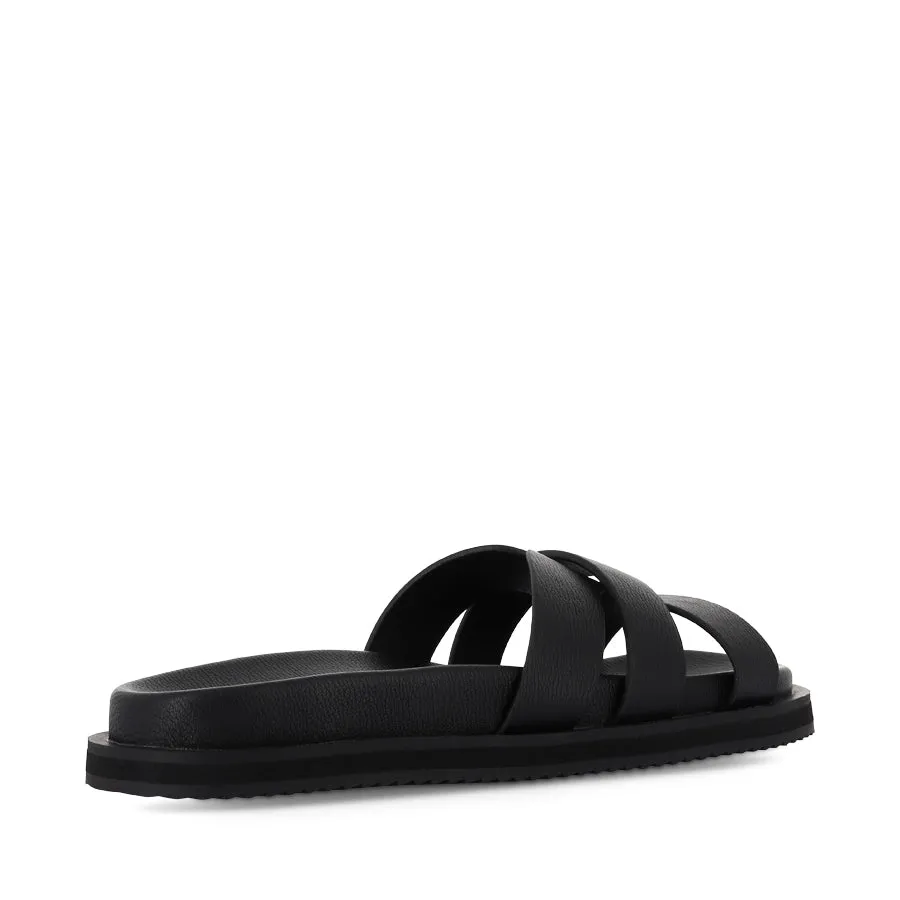 TAMY - BLACK Relaxing Sandals Functional