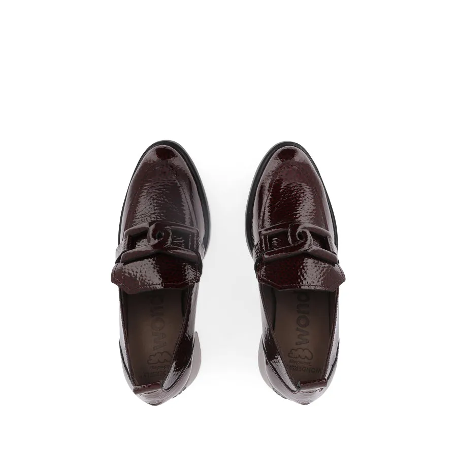 MOLLY M-5502 - VINO PATENT-BLACK SOLE Flexible Sole