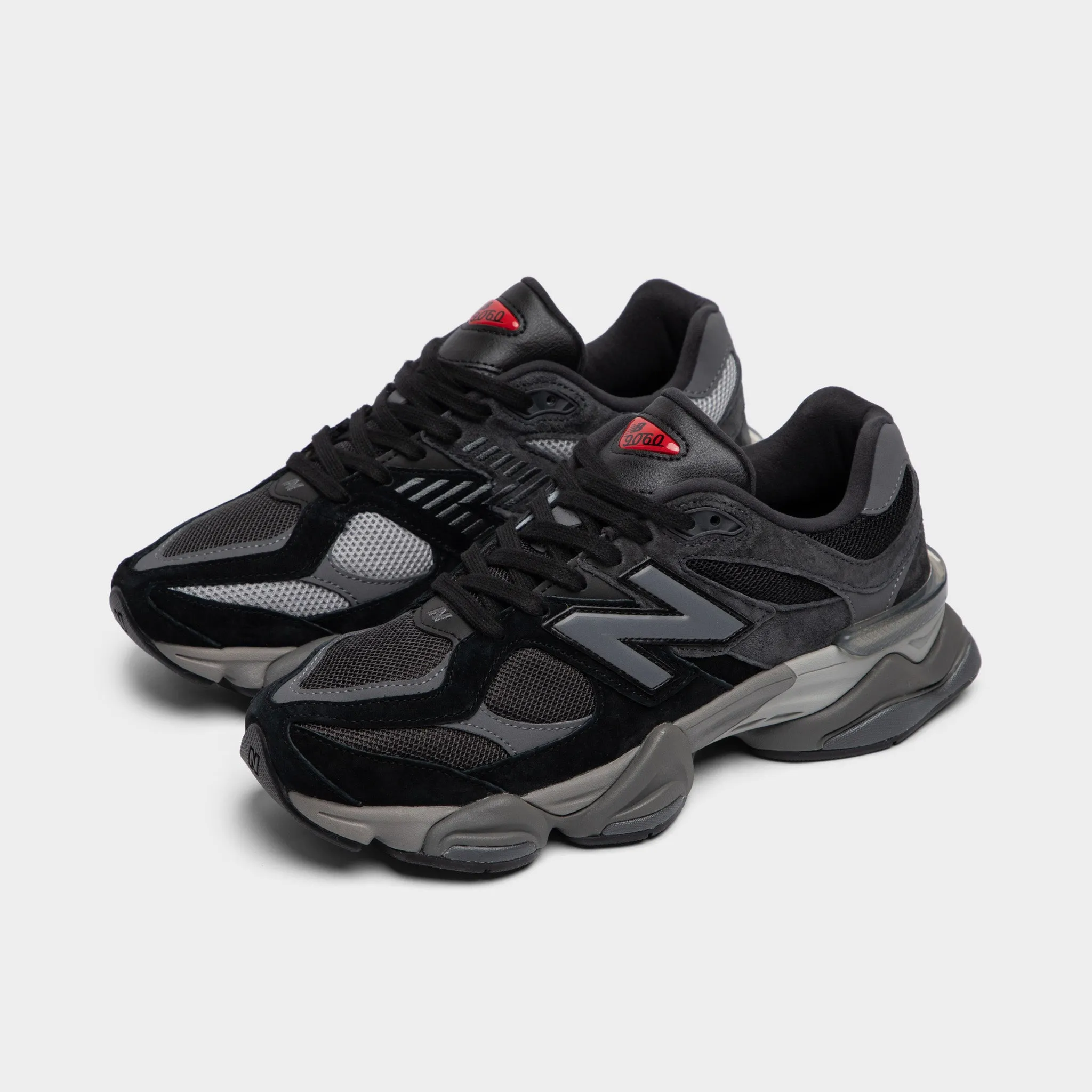 New Balance 9060 Black / Castlerock water - resistant