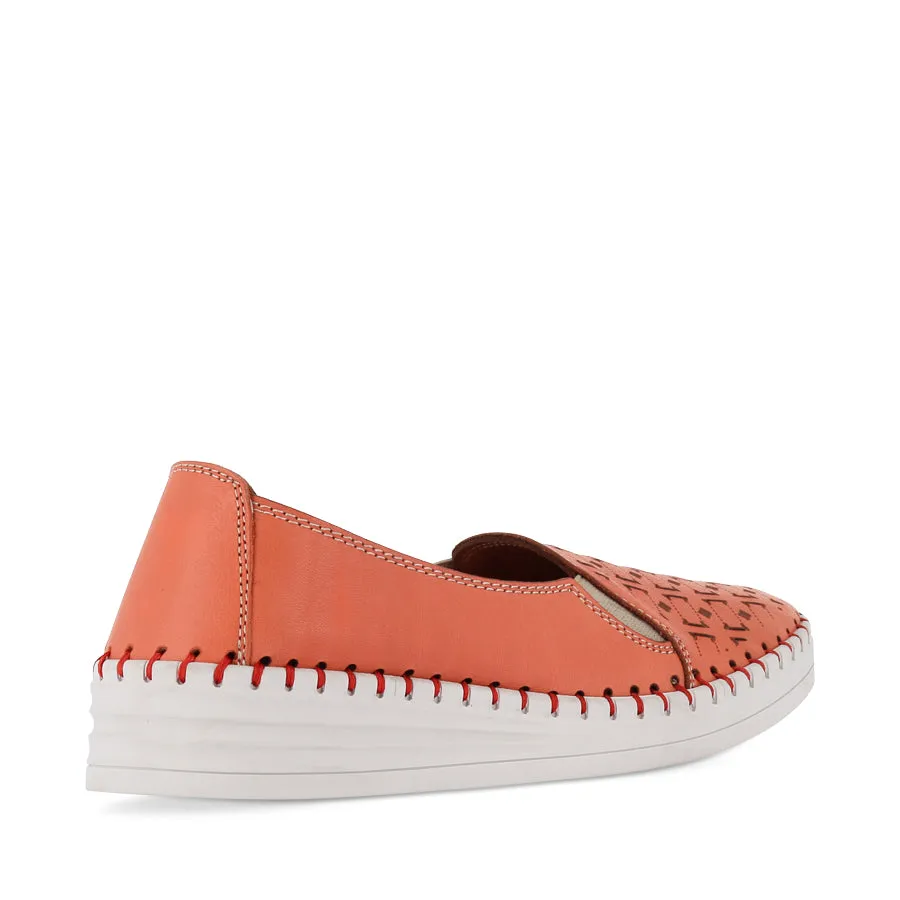 Toe Cap Sport Step LAZY - SUNBURN LEATHER