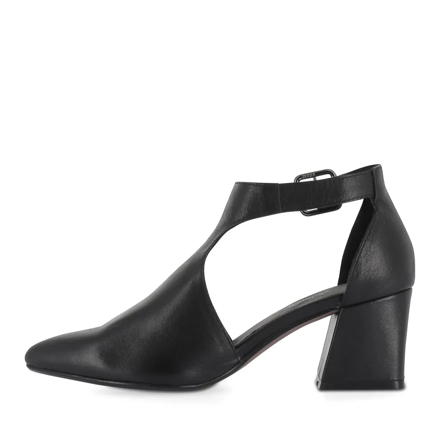 Light Step Shoes MORENO - BLACK LEATHER