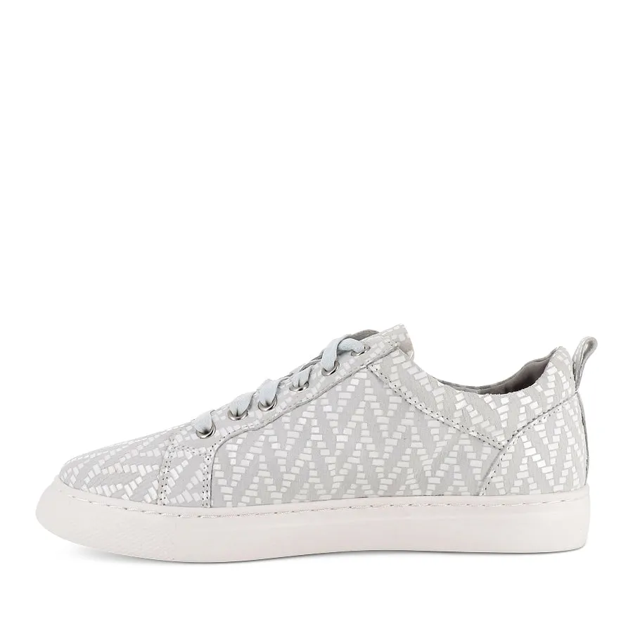 MOSCOW - OYSTER CHEVRON NUBUCK Elite Cushioning Elastic Lace System