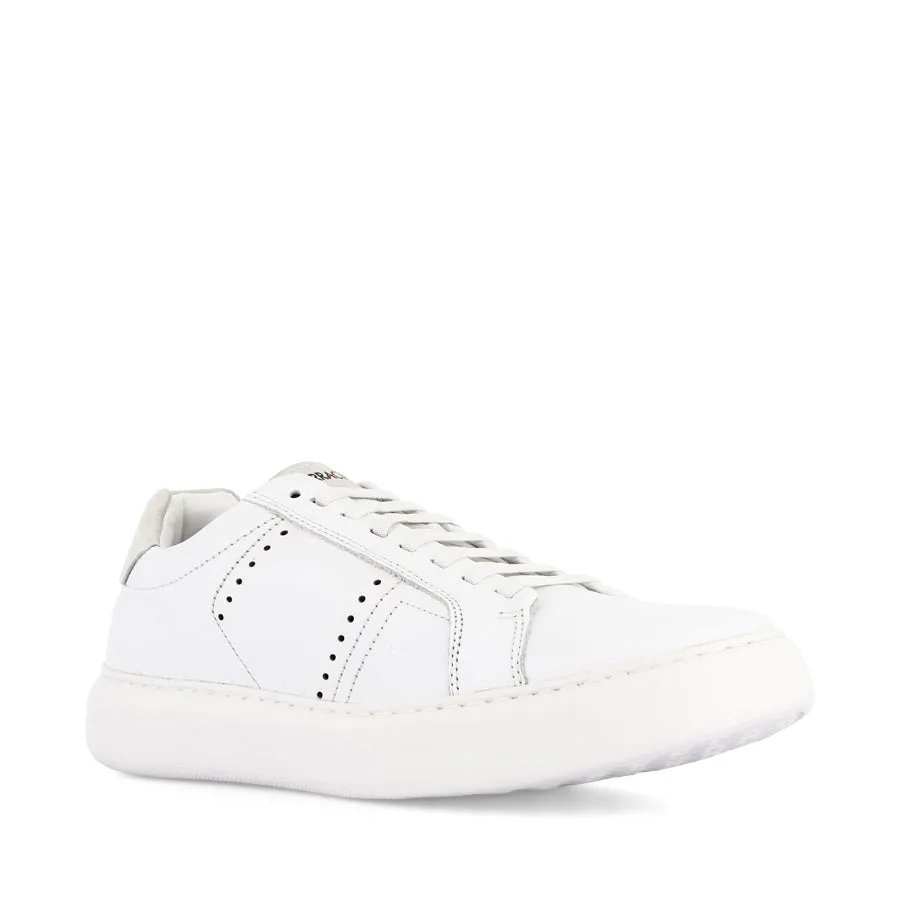 YASHEY - WHITE LEATHER Work Travel