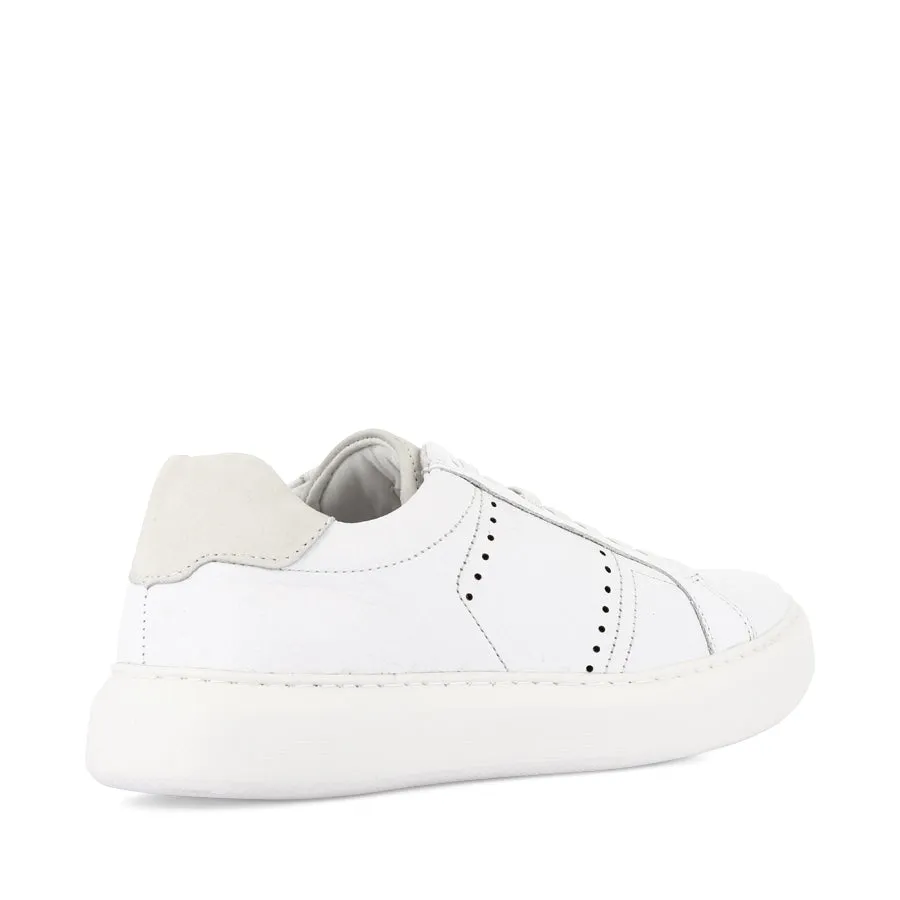 Stabilizing Heel Cage YASHEY - WHITE LEATHER