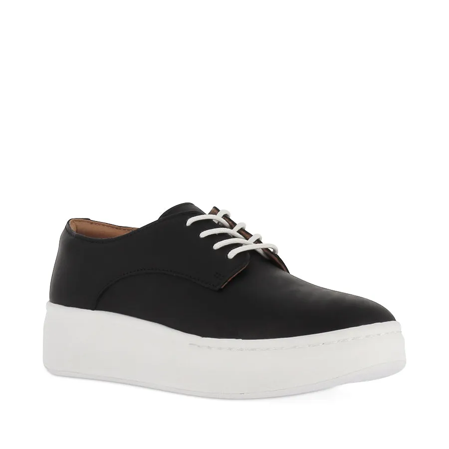 Sole Strength Everyday Gear DERBY CITY LACEUP - BLACK LEATHER