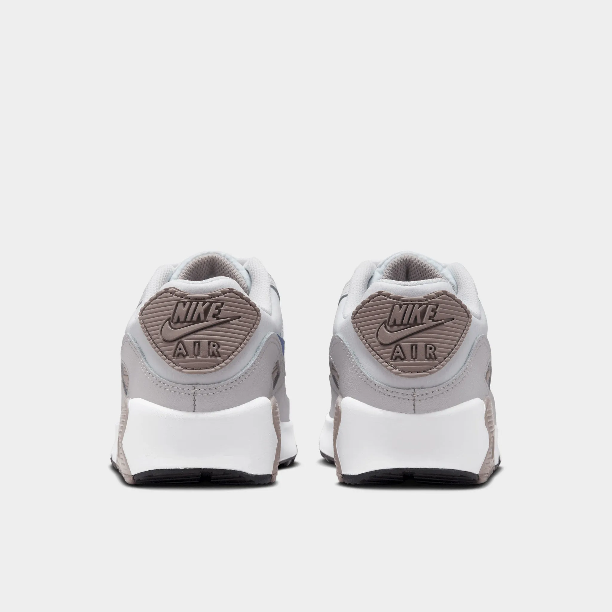 City Motion Seamless Upper Construction Nike Air Max 90 GS White / Racer Blue - College Grey