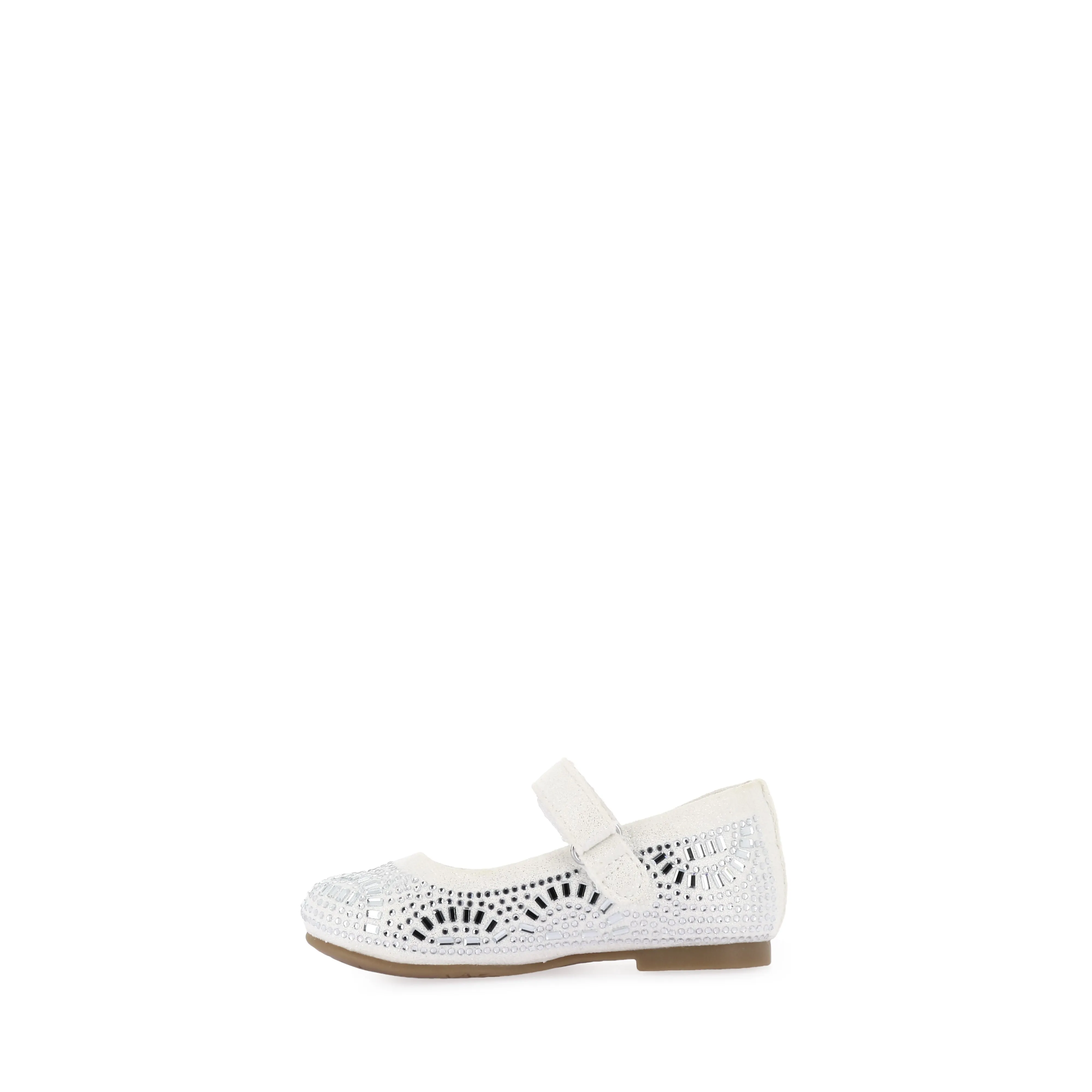 AURORA II JNR E - WHITE SHIMMER Flexible Fit Shoes