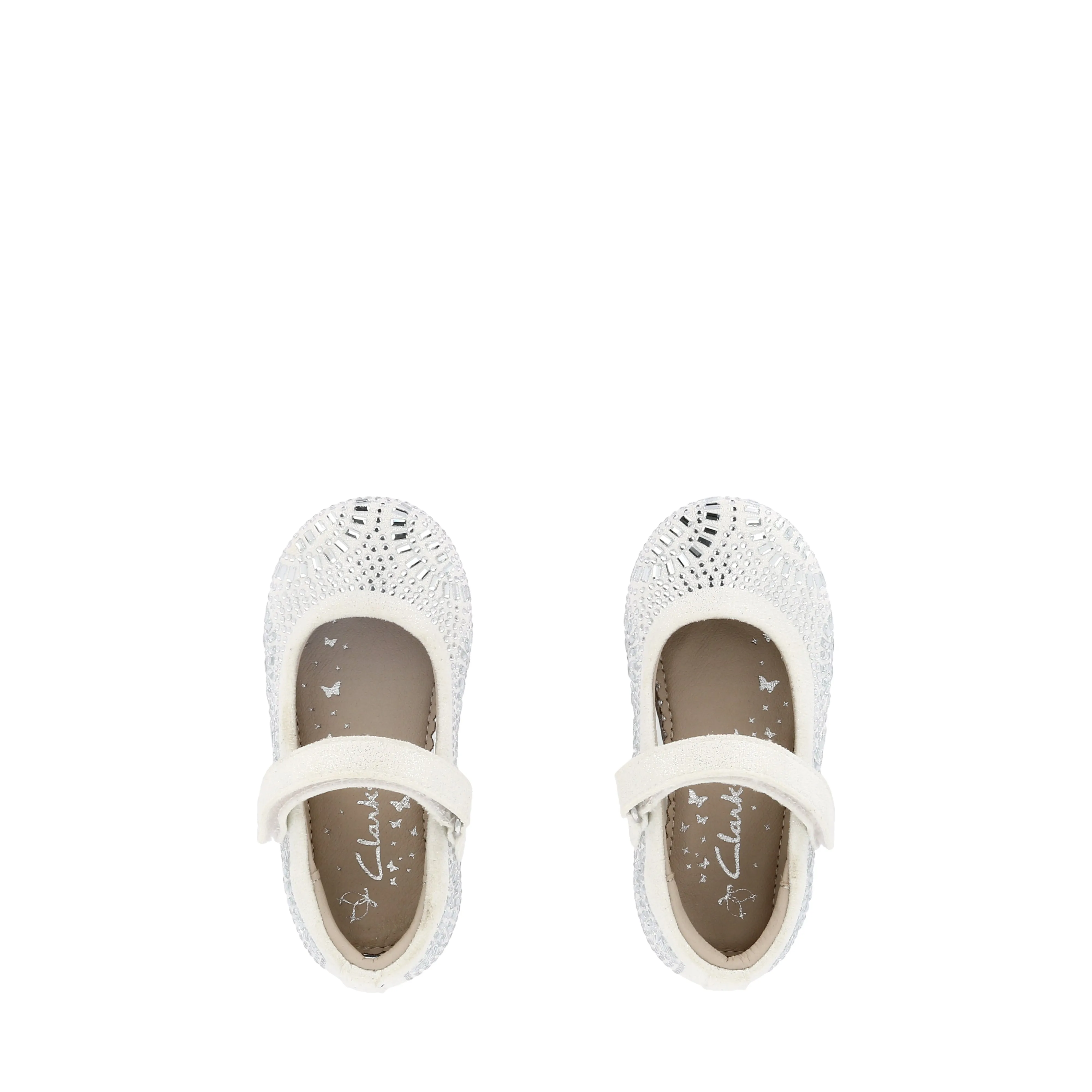 Slip Resistant Sole AURORA II JNR E - WHITE SHIMMER