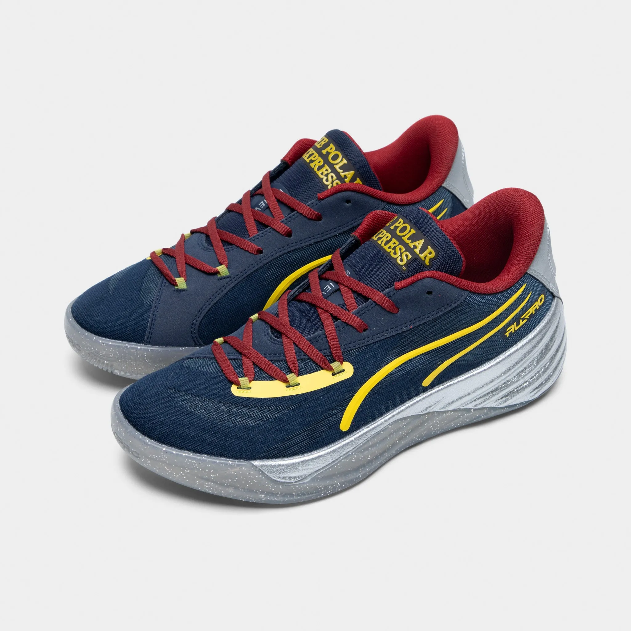 PUMA All-Pro NITRO Club Navy / Intense Red Durable Rubber Outsole