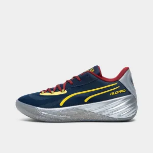PUMA All-Pro NITRO Club Navy / Intense Red Outdoor Grip