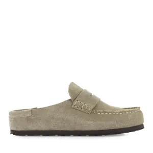 Grass Walk Versatile Footwear Style NAPLES WRAPPED NARROW - TAUPE SUEDE
