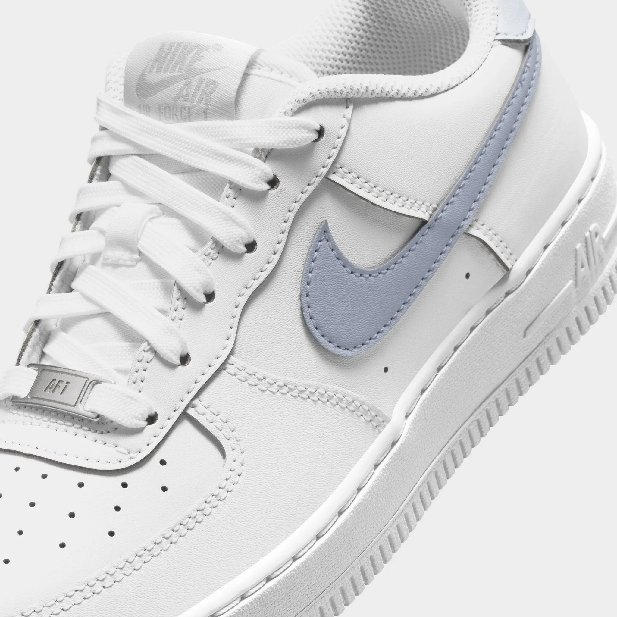 Clogs Nike Air Force 1 GS White / Ghost