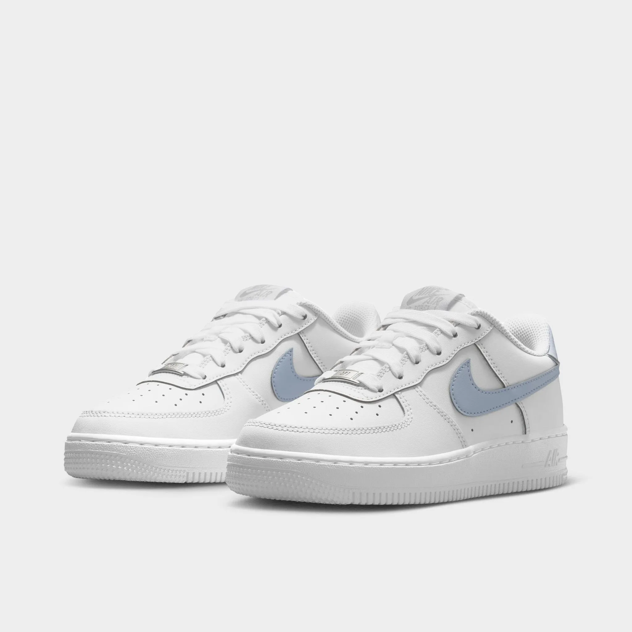 Nike Air Force 1 GS White / Ghost Resilient Pace Walk Free