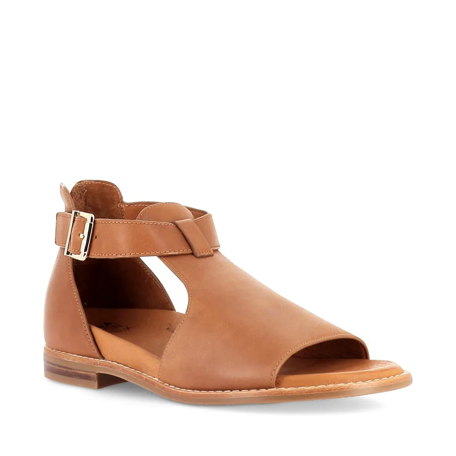 Stylish Walking Shoes JESKIE W - TAN LEATHER