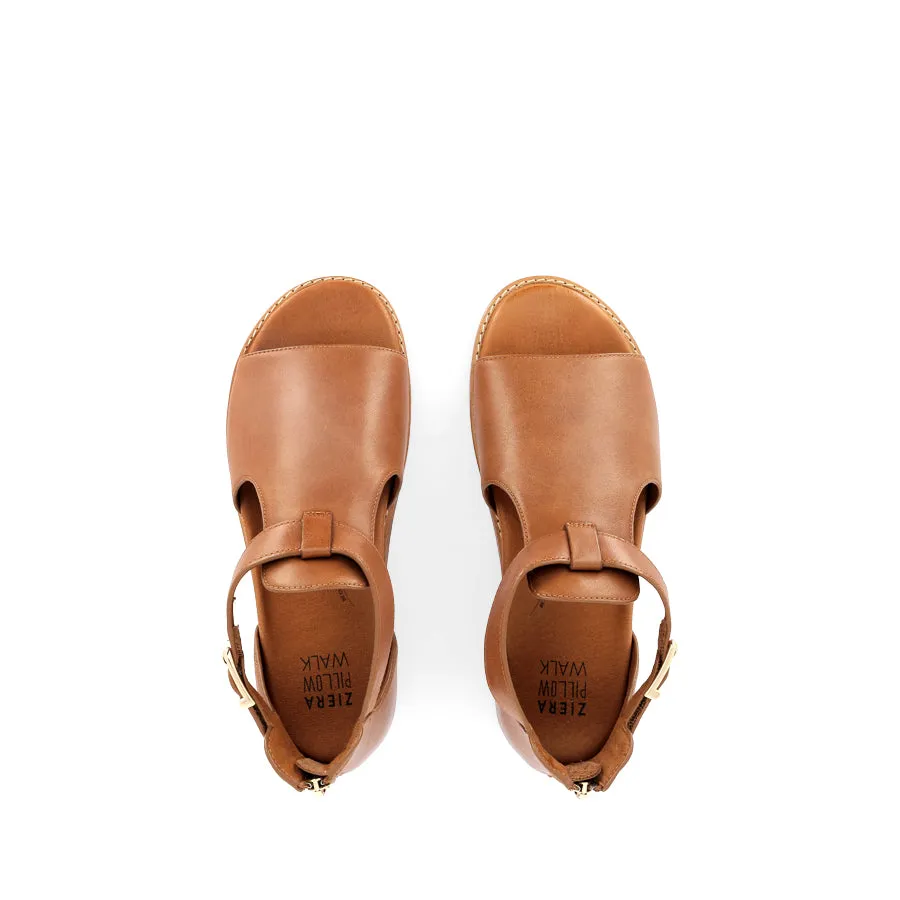 Chic Simplicity Bare Support JESKIE W - TAN LEATHER