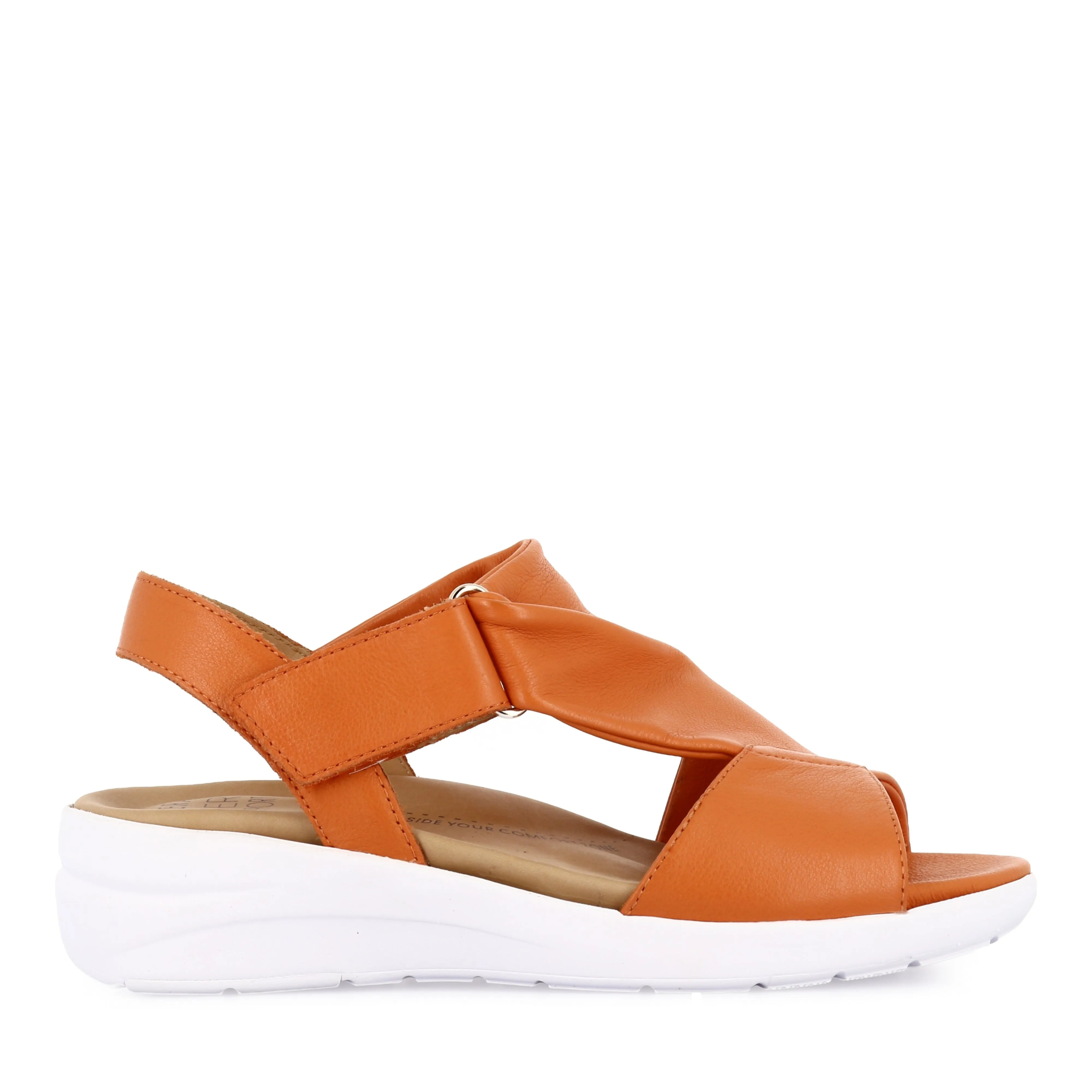 NAZLY 2 XW - ORANGE LEATHER Chill Essential