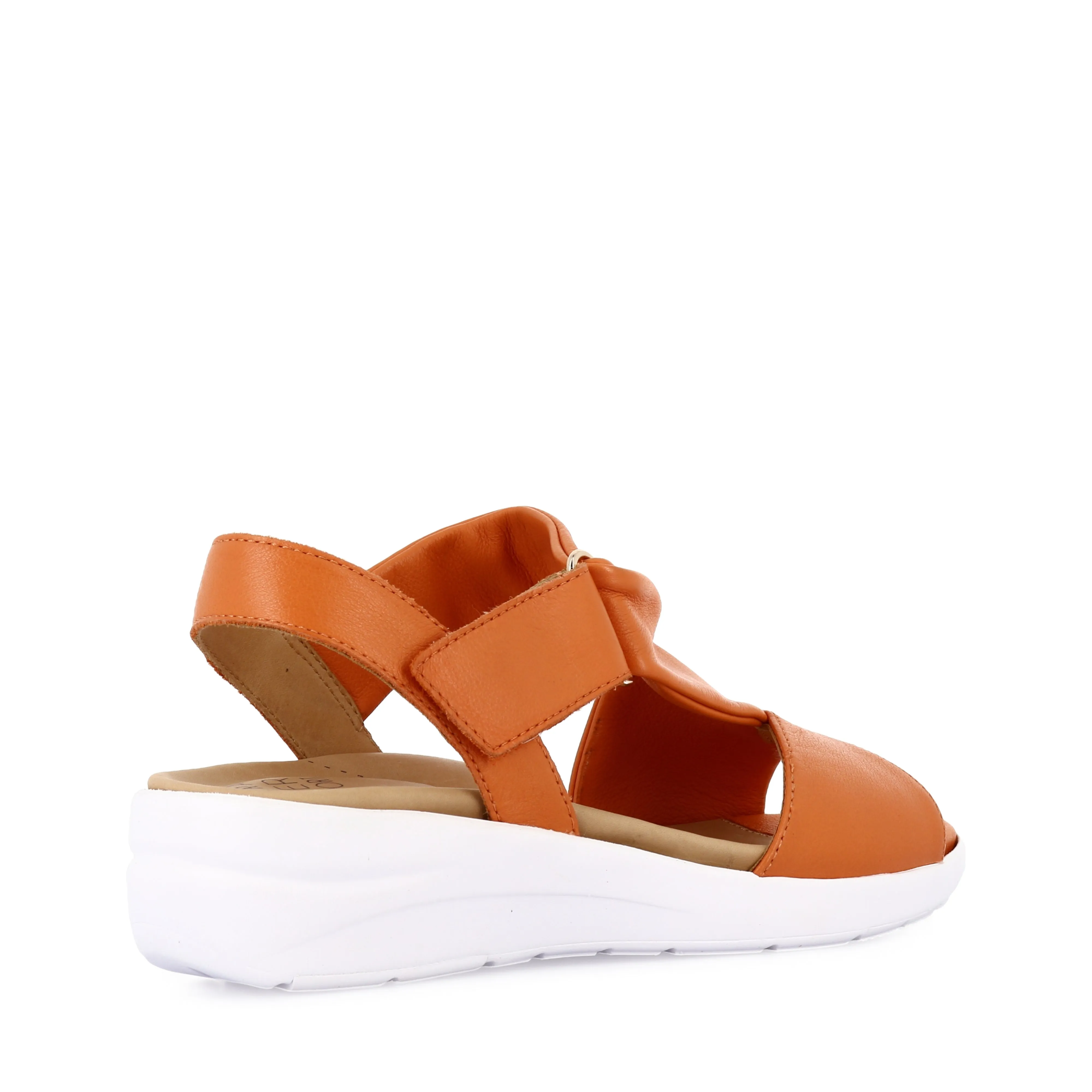 Fashion Edge NAZLY 2 XW - ORANGE LEATHER