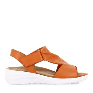 NAZLY 2 XW - ORANGE LEATHER Chill Essential