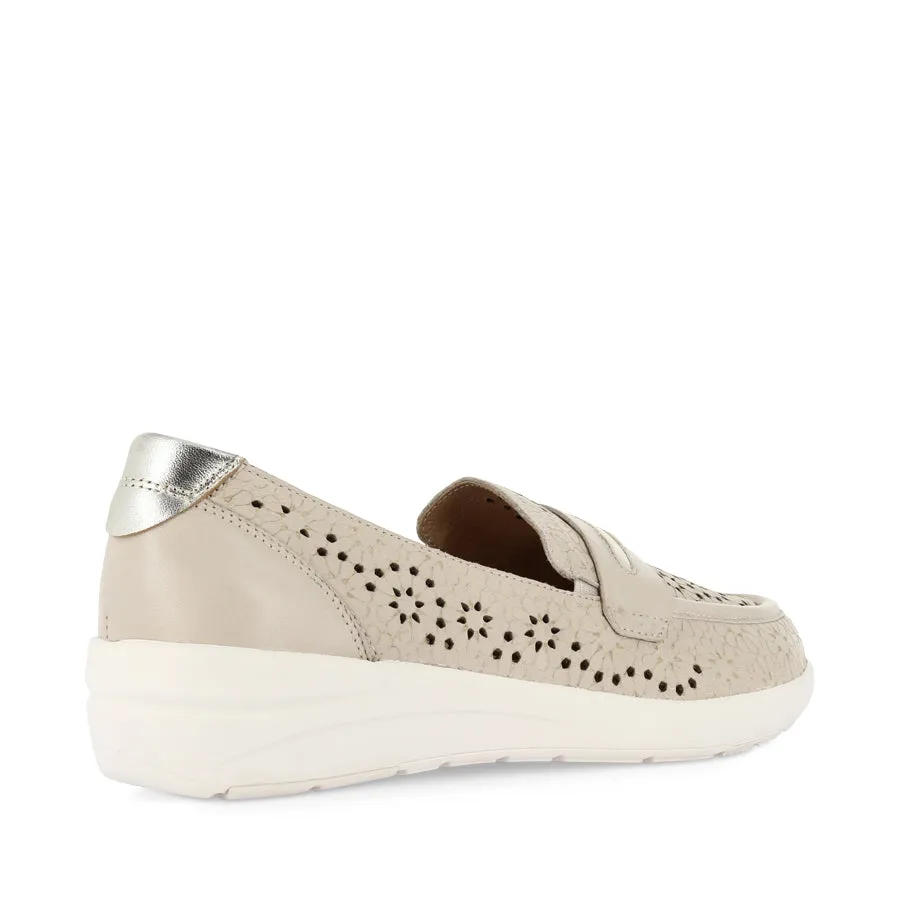Hold Guard Style Expression NERRIDA W - ALMOND-PALE GOLD LEATHER