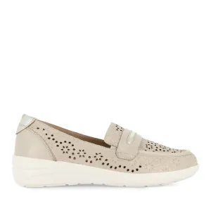 Old Bridge NERRIDA W - ALMOND-PALE GOLD LEATHER