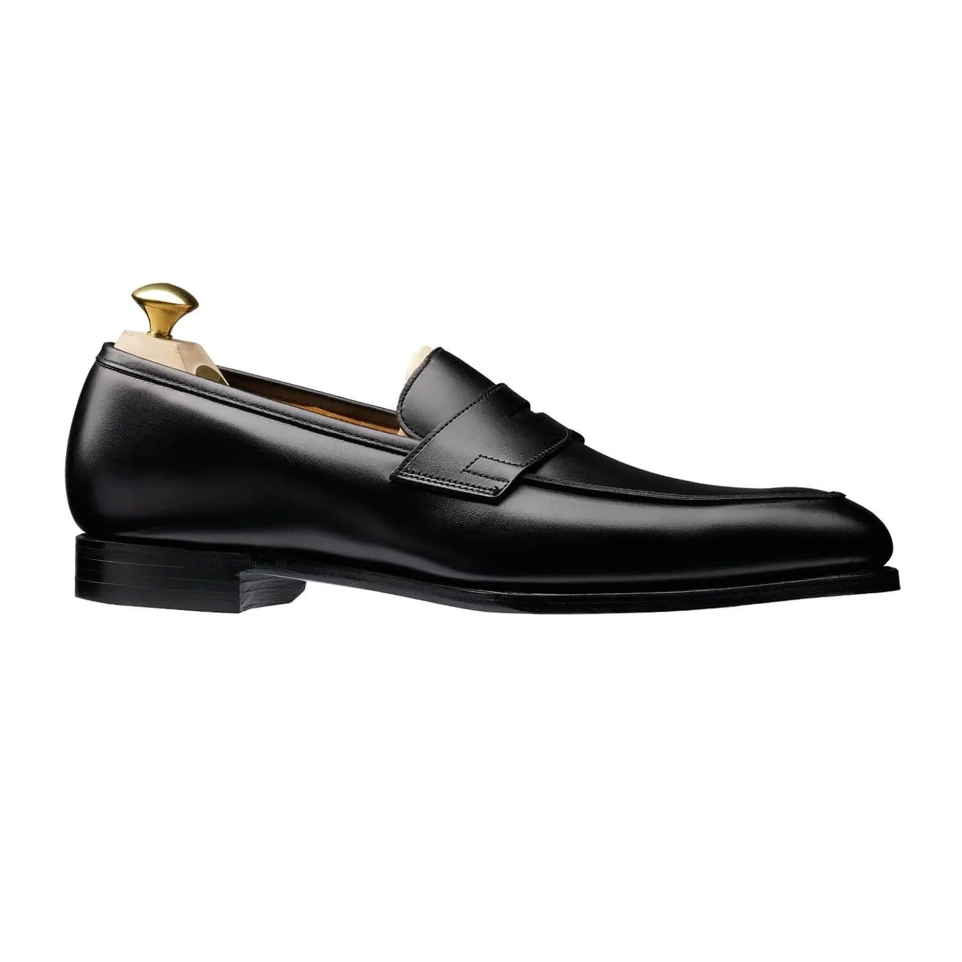 Crawford Black Calf Grip Clear Trendy Sole