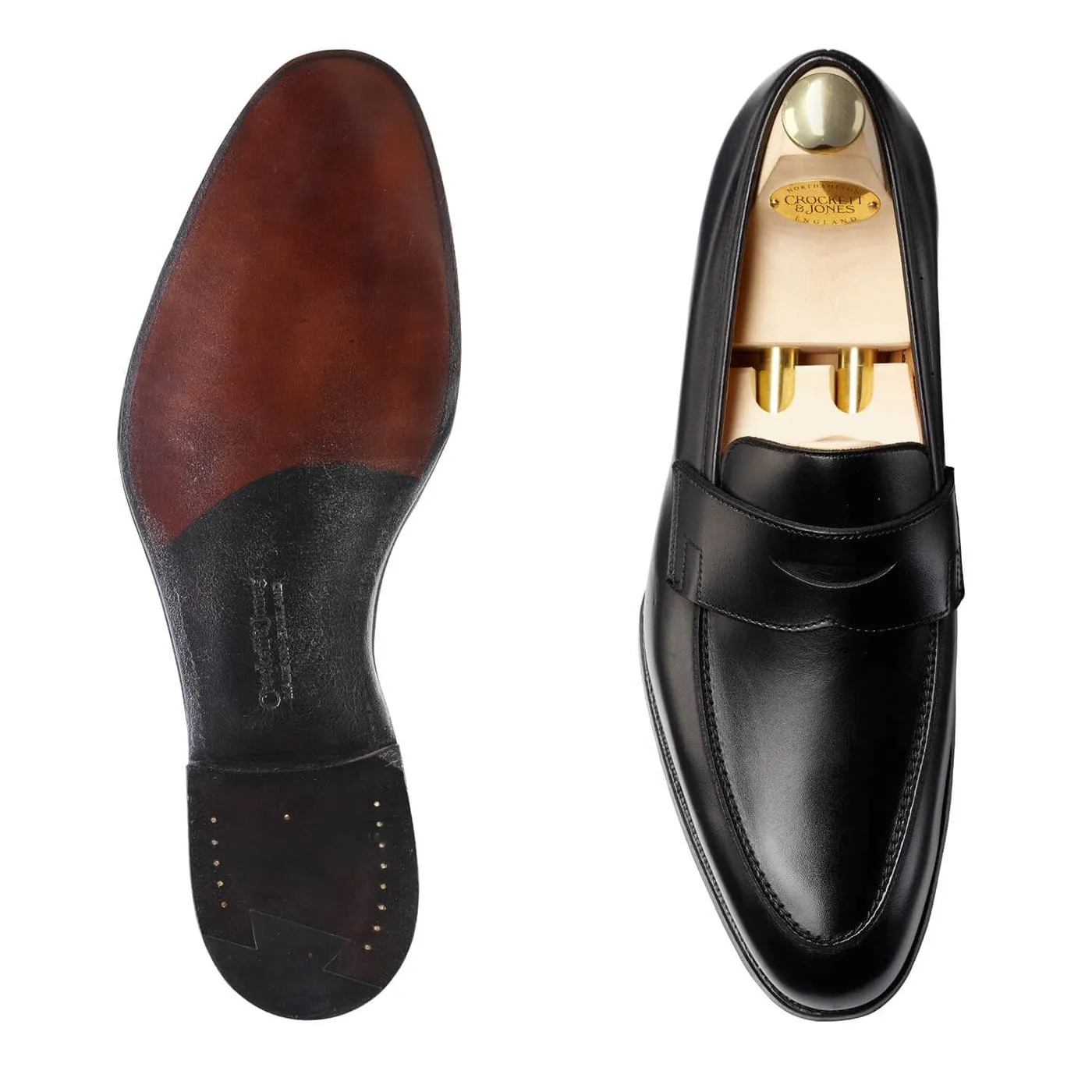Crawford Black Calf Flex Breeze