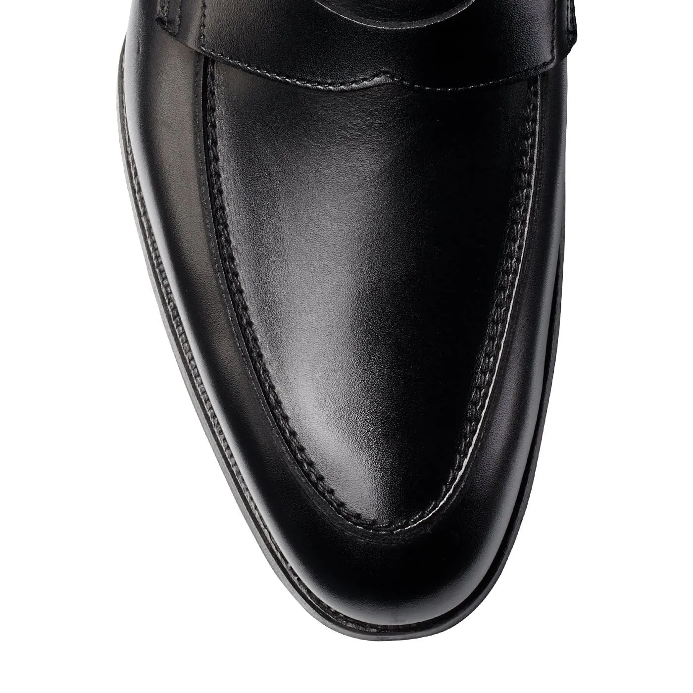 slim fit Crawford Black Calf