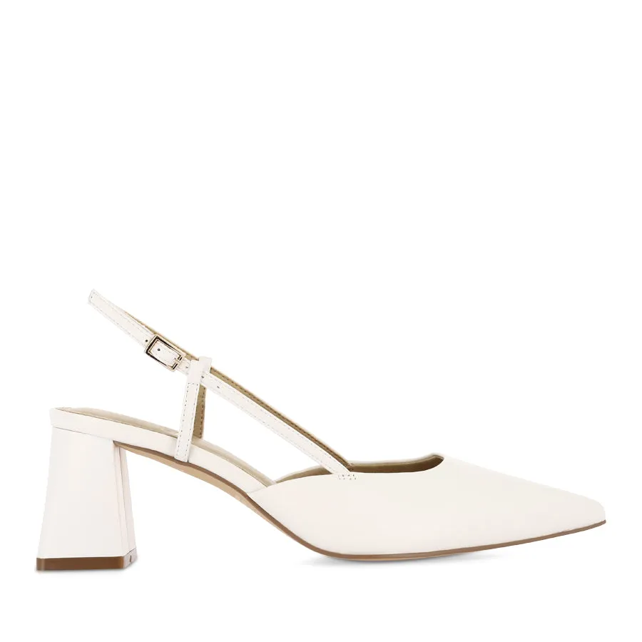 YASMINE - CHALK LEATHER picnic wear foldable