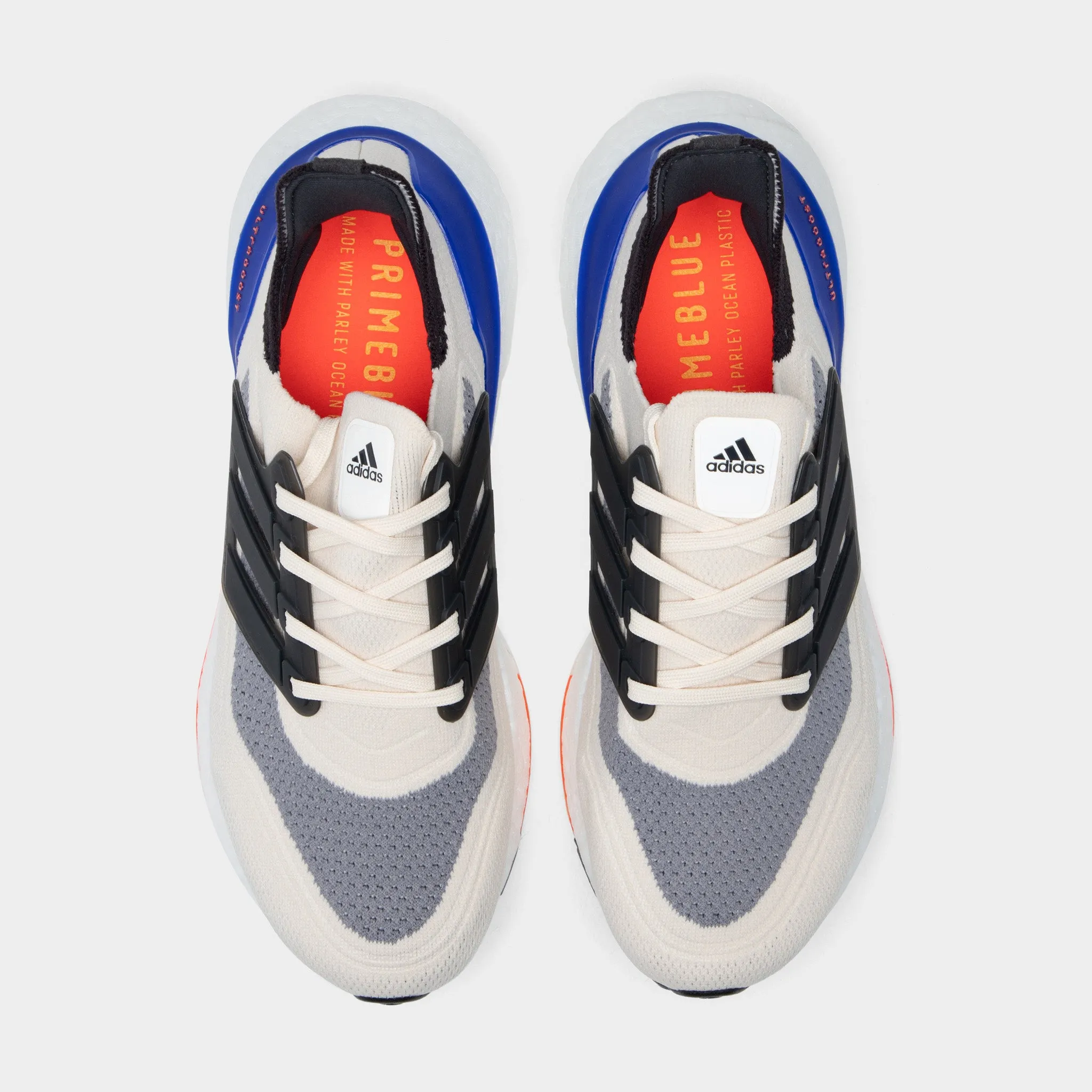 adidas Ultraboost 21 White / Carbon - Solar Red Daily Runs Sporty Vibes