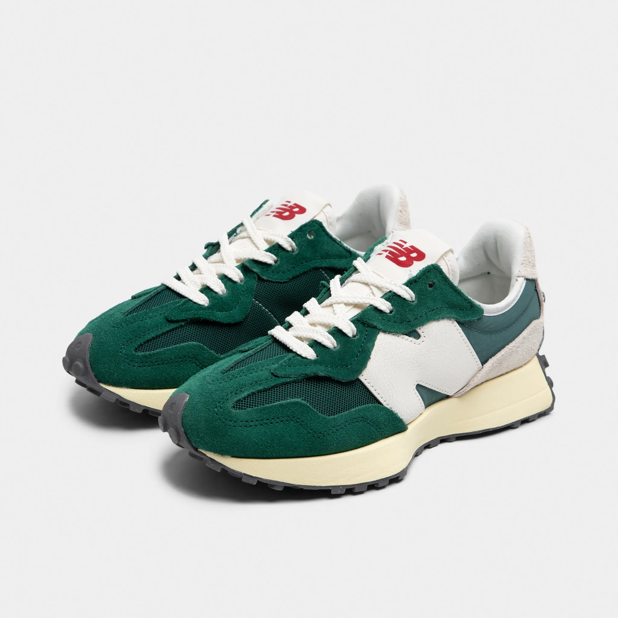 Structured Shoe All Around Wear New Balance 327 Marsh Green / New Spruce