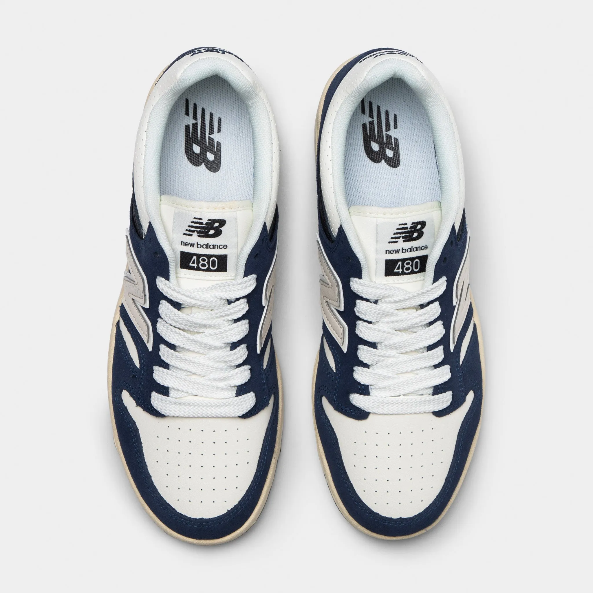 Lightweight Upper New Balance 480 Navy / Sea Salt