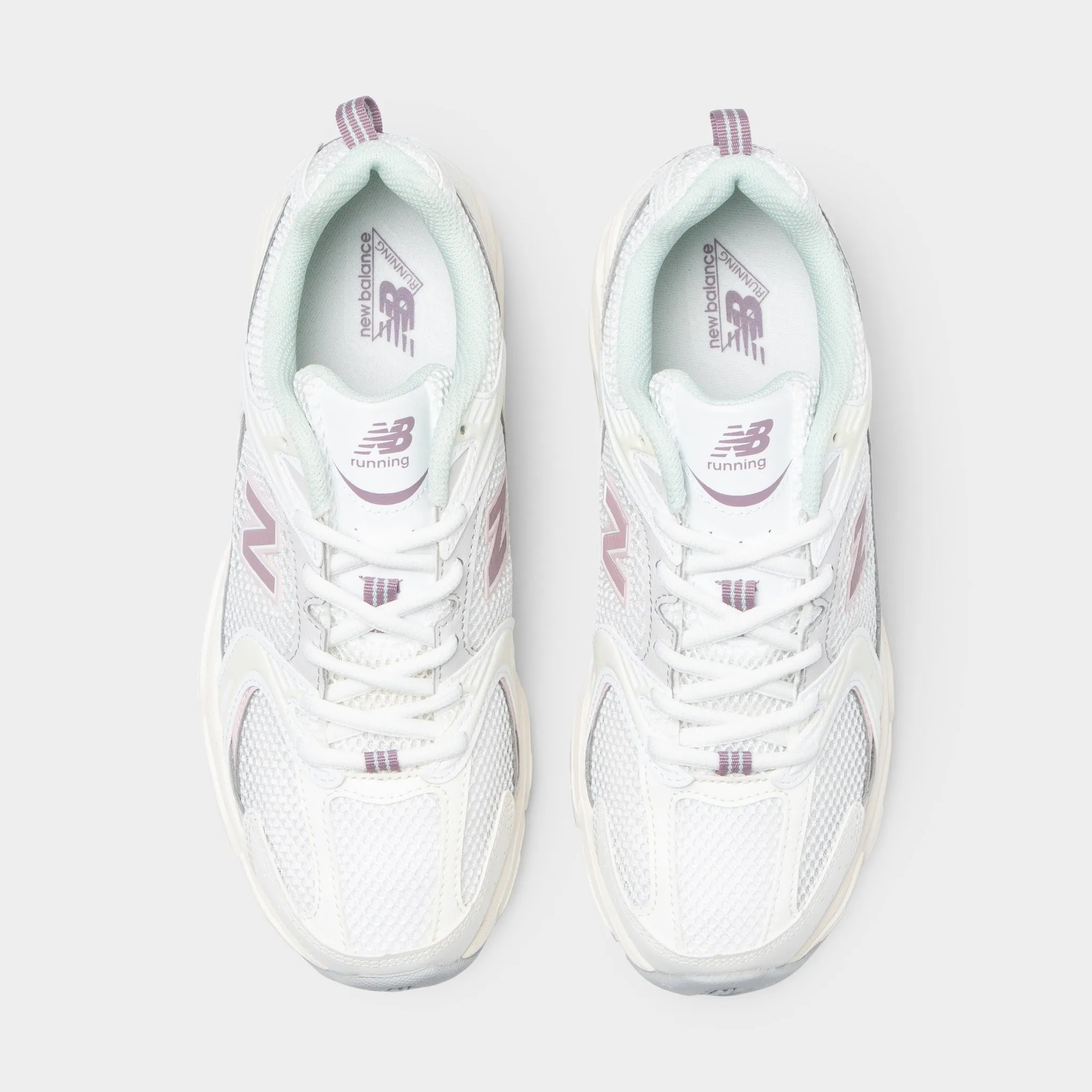 Comfortable Upper New Balance 530 Sea Salt / Ice Wine - Rose Sugar