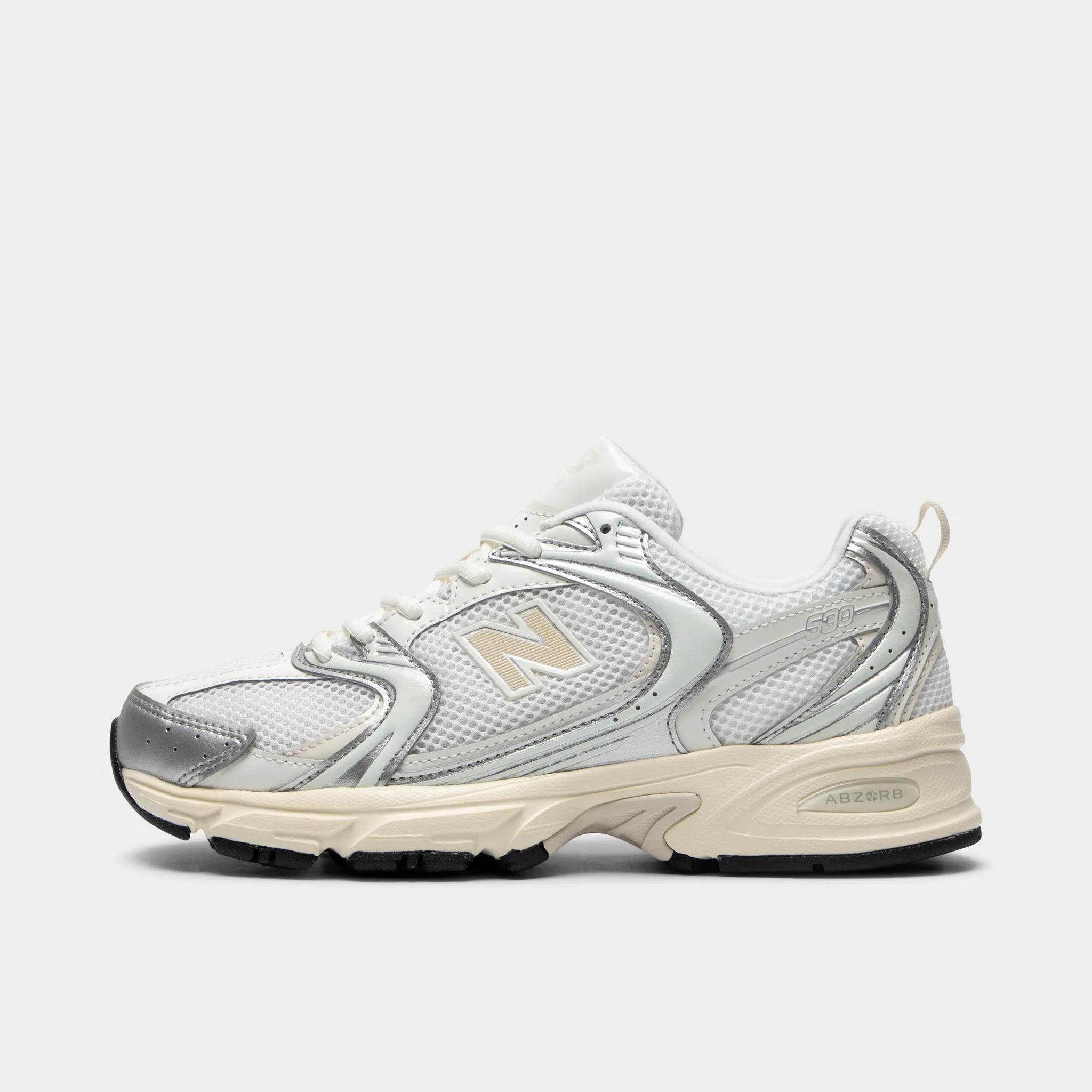 Fashion Must-Have New Balance 530 Silver Metallic / Linen