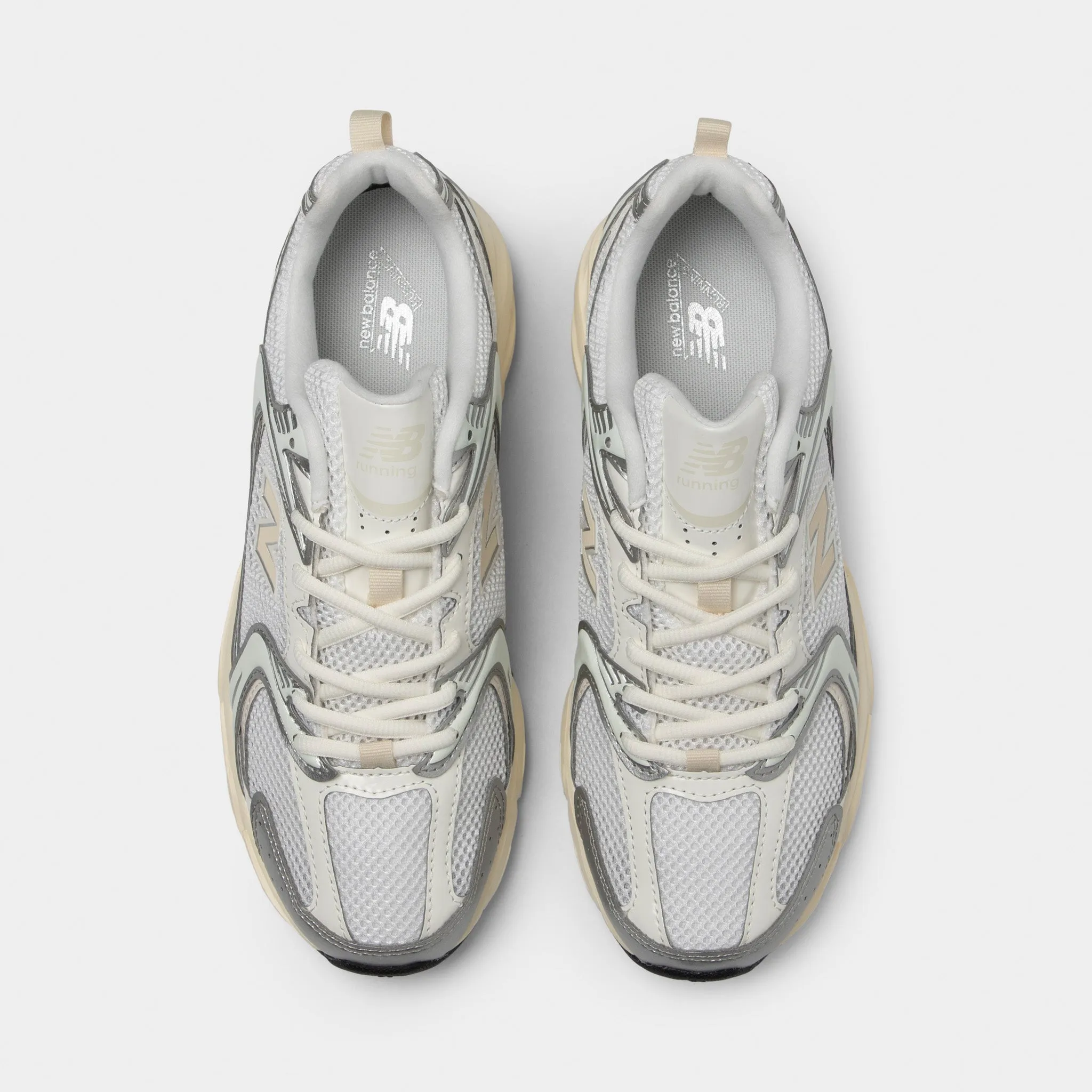 New Balance 530 Silver Metallic / Linen Ultra Cloud Foam