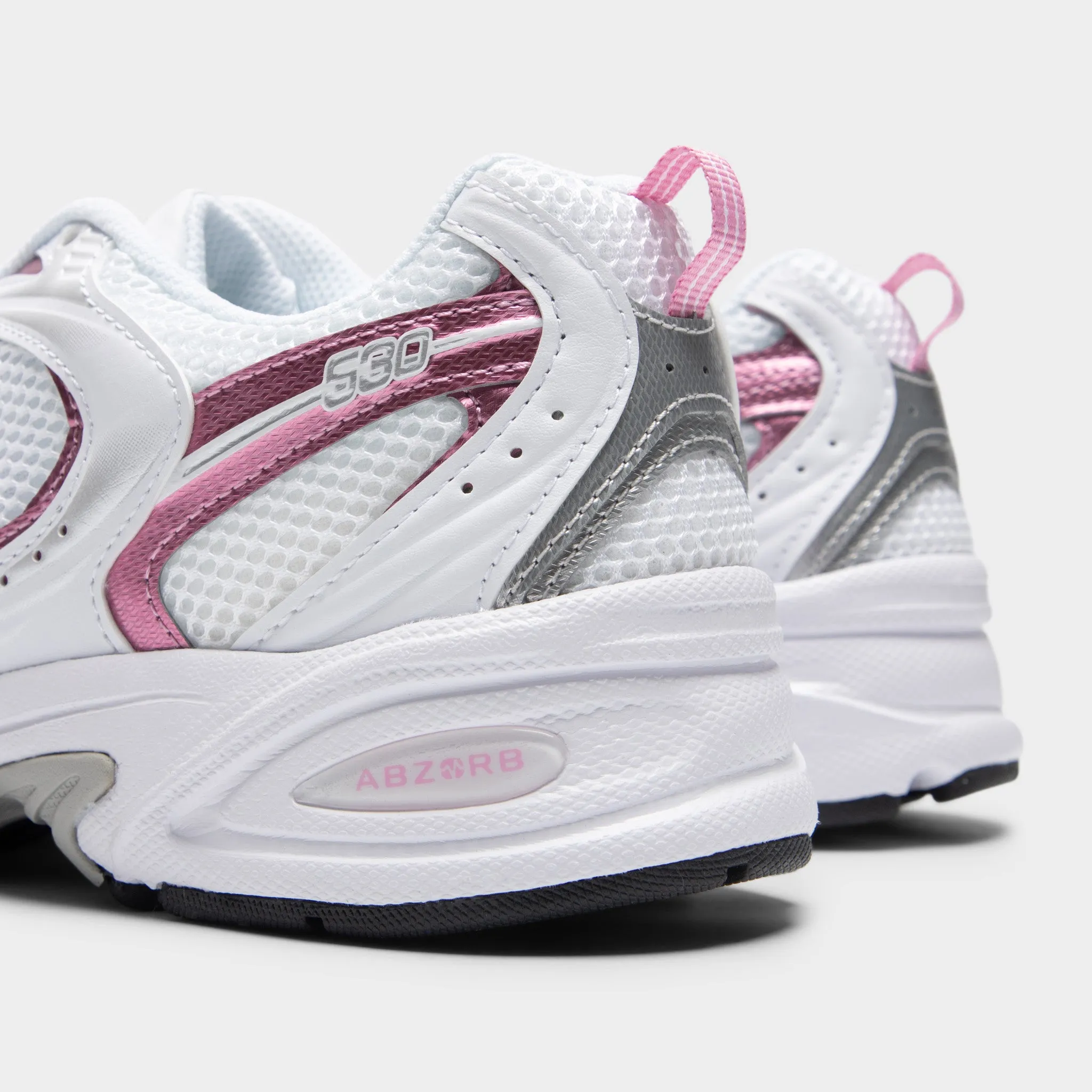 Hypergrip Technology Outdoor Walking New Balance 530 White / Pink Sugar