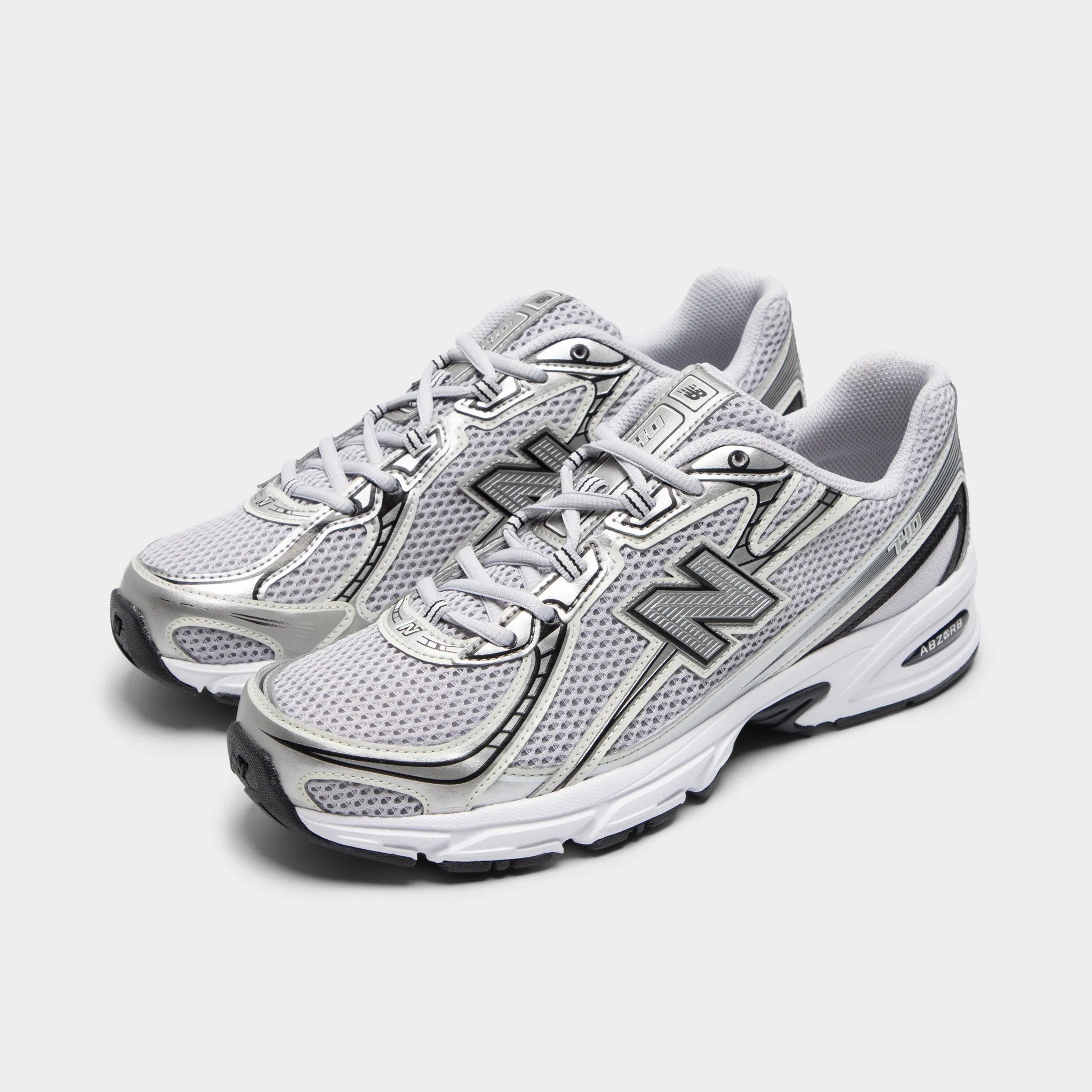 New Balance 740 Silver / White Flex Grip