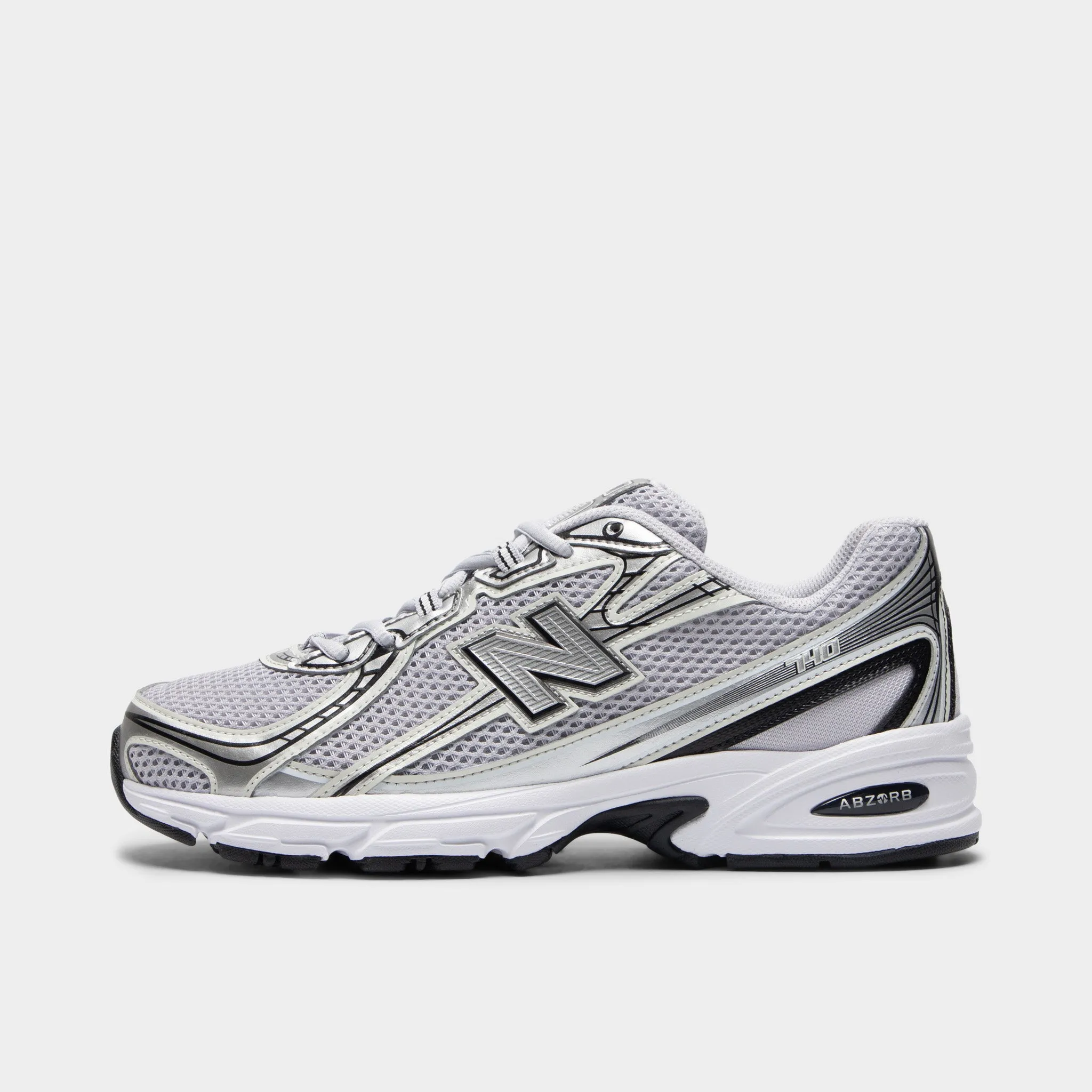 Easy Packing Lightweight Outsole New Balance 740 Silver / White