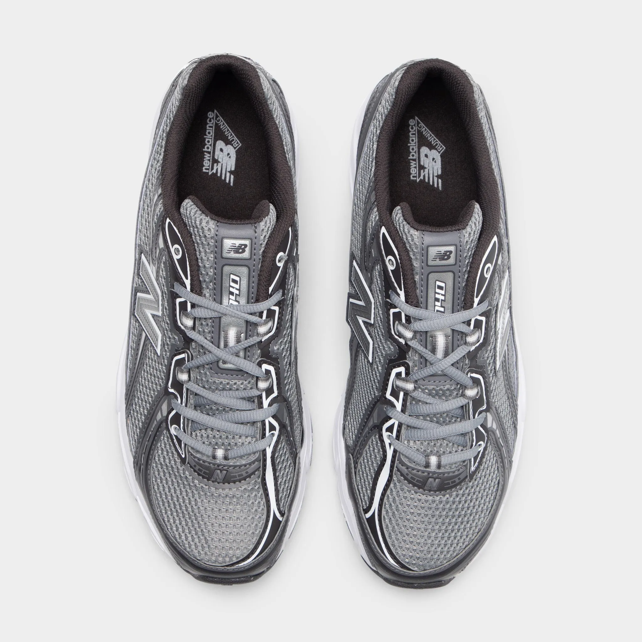 New Balance 740 Slate Grey / Black Cement Sleek Form SoftMaterial