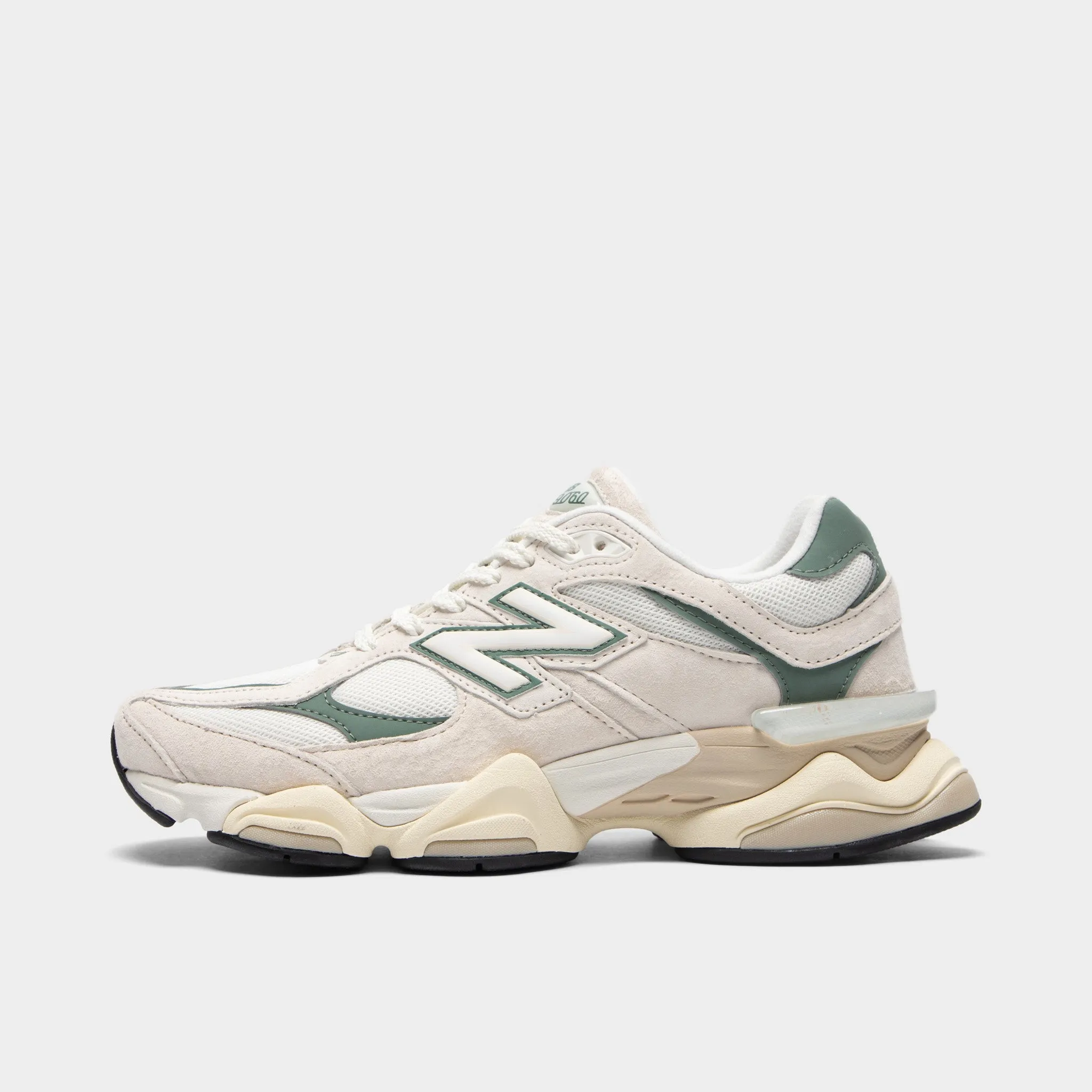 New Balance 9060 Linen / Dark Juniper Sporty Edge