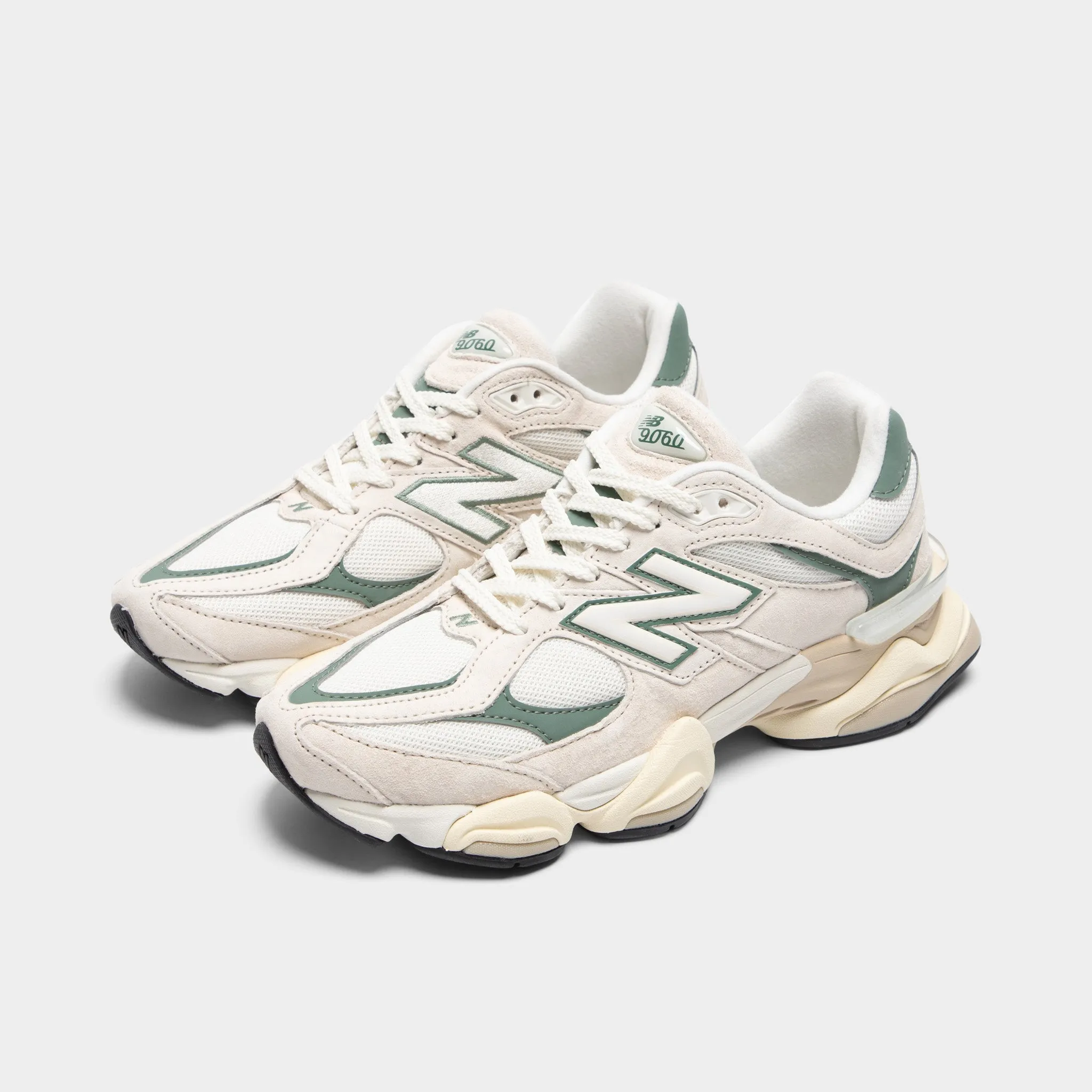 All-Day Durability New Balance 9060 Linen / Dark Juniper