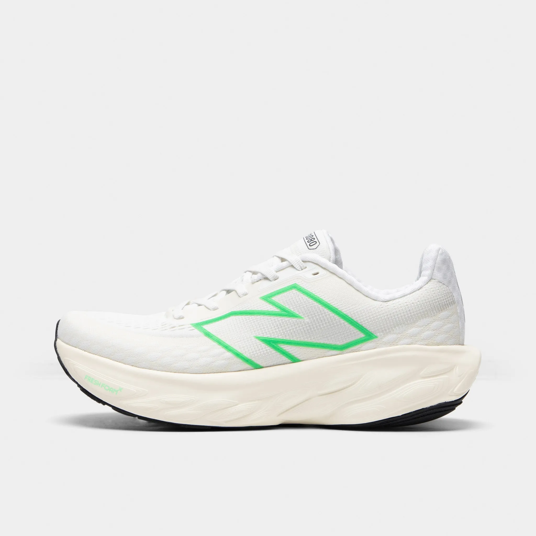 Energy Return Tech Lifestyle Choice New Balance Fresh Foam 1080v14 White / Lime Leaf